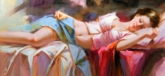 Картина "Полуденный сон" Цена: 11800 руб. Размер: 90 x 69 см.