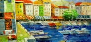 Картина "Набережная в Венеции" Цена: 6900 руб. Размер: 70 x 50 см.