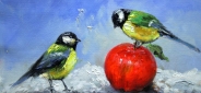 Картина "Моё яблоко" Цена: 6300 руб. Размер: 40 x 30 см.