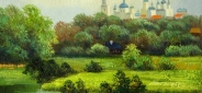 Репродукция картины "Летний пейзаж" Кондратенко Цена: 5600 руб. Размер: 40 x 30 см.