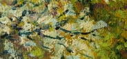 Картина "Цветущие яблони" Клод Моне Цена: 9200 руб. Размер: 60 x 50 см. Увеличенный фрагмент.