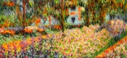 "Сад художника в Живерни" - Клод Моне Цена: 9200 руб. Размер: 60 x 50 см.