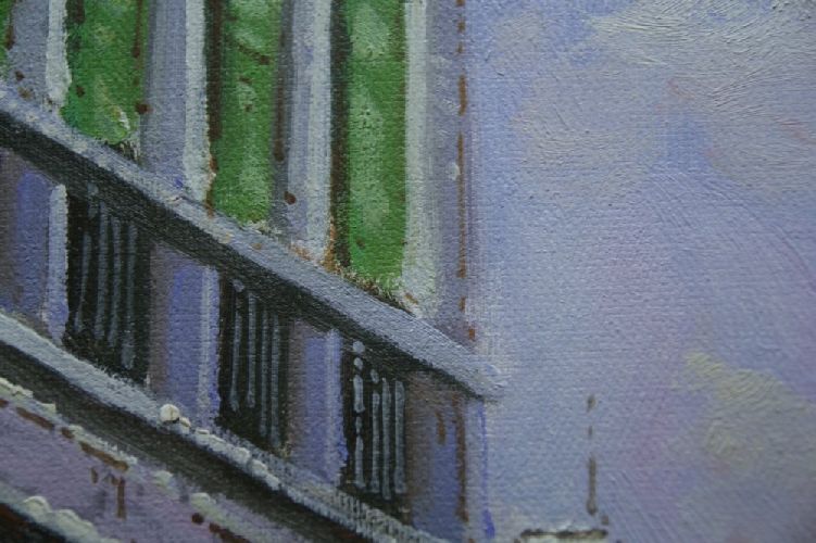 Картина "Венеция днем" Цена: 10900 руб. Размер: 60 x 90 см. Увеличенный фрагмент.