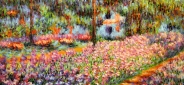 "Клод Моне сад художника в Живерни" Цена: 16100 руб. Размер: 90 x 60 см.
