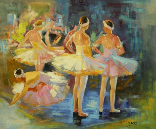 Картины "Балерины" Цена: 9200 руб. Размер: 60 x 50 см.