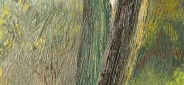 Картина "Деревья" Цена: 15500 руб. Размер: 90 x 60 см. Увеличенный фрагмент.