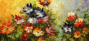 Картина "Дивный сад" Цена: 18500 руб. Размер: 100 x 100 см.