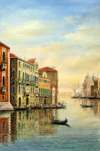 Картина "Днем в Венеции" Цена: 16000 руб. Размер: 60 x 90 см.