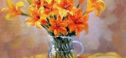 Картина "Желтые лилии" Цена: 7400 руб. Размер: 50 x 40 см.