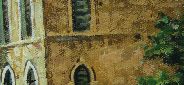 Картина "Гондольеры Венеции" Цена: 9700 руб. Размер: 50 x 60 см. Увеличенный фрагмент.