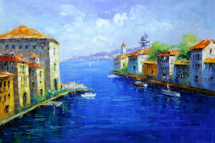 Картина "Каналы Венеции" Цена: 9200 руб. Размер: 90 x 60 см.