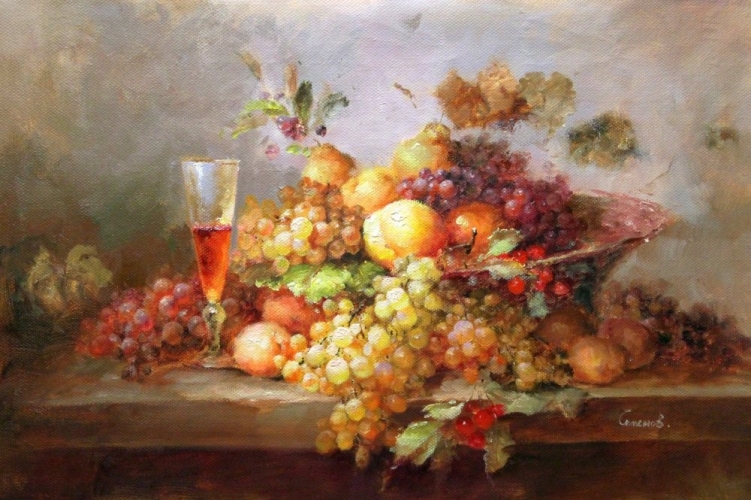 Картина "Кувшин с фруктами" Цена: 14900 руб. Размер: 90 x 60 см.