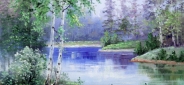 Картина "Летний денек" Цена: 6600 руб. Размер: 40 x 30 см.