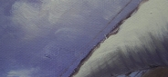 Картина "Летящий по волнам" Цена: 9200 руб. Размер: 60 x 50 см. Увеличенный фрагмент.