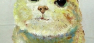 Картина "Милый кот" Цена: 5100 руб. Размер: 40 x 50 см.