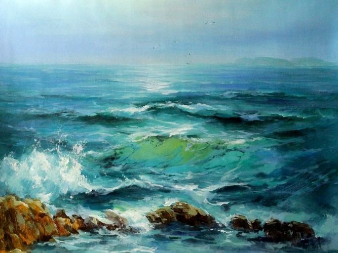 Картина "Море" Цена: 11300 руб. Размер: 80 x 60 см.