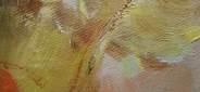 Картина маслом "Натюрморт с арбузом" Цена: 7200 руб. Размер: 40 x 50 см. Увеличенный фрагмент.