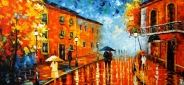 Картина "Ночной город" Цена: 11300 руб. Размер: 120 x 60 см.