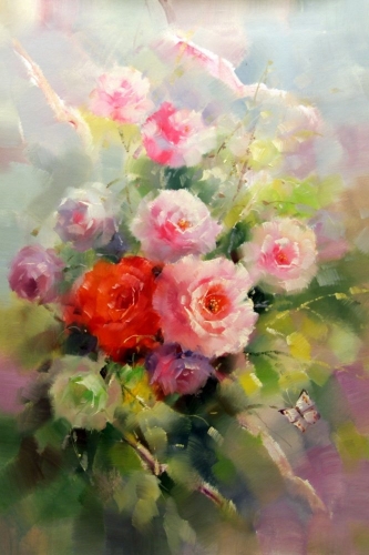 Картина "Отличные розы" Цена: 14900 руб. Размер: 60 x 90 см.