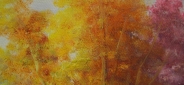 Картина "Пейзаж с горным ручьем" Цена: 6900 руб. Размер: 60 x 50 см. Увеличенный фрагмент.