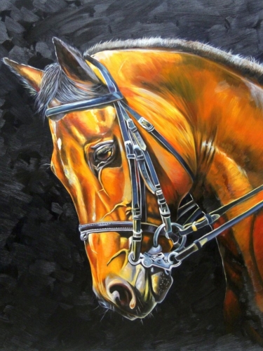 Картина "Конь" Цена: 19000 руб. Размер: 75 x 100 см.