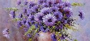 Картина "Фиолетовые цветы" Цена: 6600 руб. Размер: 50 x 40 см.