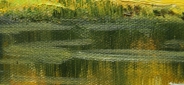 Картина "Пороги и речушка" Цена: 6600 руб. Размер: 60 x 60 см. Увеличенный фрагмент.