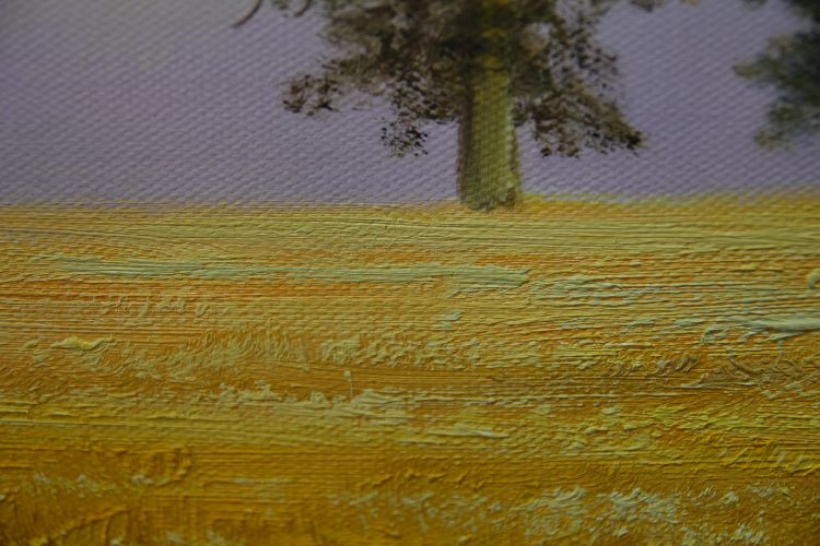 Картина "Рожь" - Шишкин Цена: 24100 руб. Размер: 120 x 60 см. Увеличенный фрагмент.