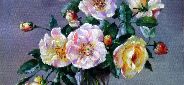 Картина "Шикарные розы" Цена: 6200 руб. Размер: 20 x 25 см.