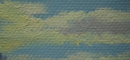 Картина "Скоро сенокос" Цена: 7700 руб. Размер: 40 x 30 см. Увеличенный фрагмент.