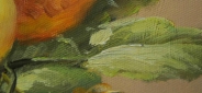 Картина "Сладкая груша" Цена: 8700 руб. Размер: 30 x 80 см. Увеличенный фрагмент.