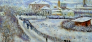 Картина "Снег в Аржантёе" Цена: 6600 руб. Размер: 60 x 50 см.