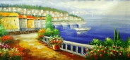 Картина "Солнечное море" Цена: 15500 руб. Размер: 150 x 60 см.