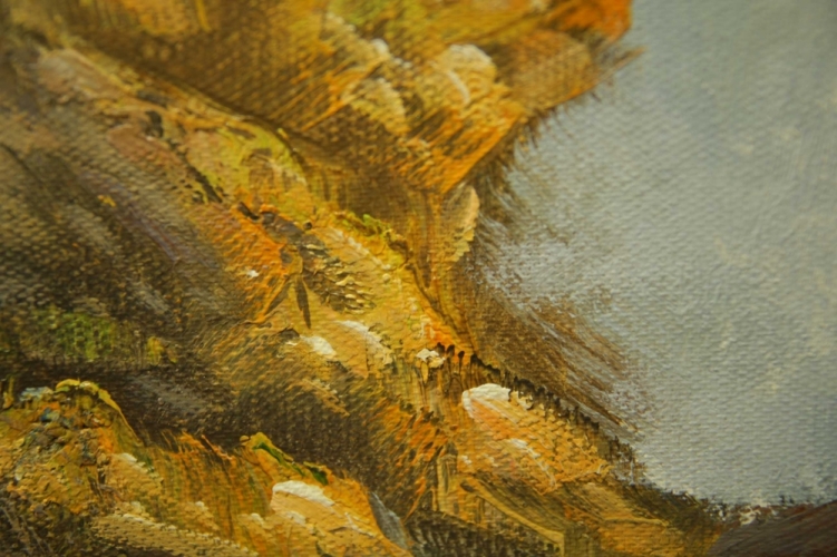 Картина "Стихия" Цена: 11500 руб. Размер: 90 x 60 см. Увеличенный фрагмент.