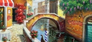 Картина "Улочка в Венеции" Цена: 9200 руб. Размер: 60 x 50 см.