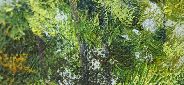 Картина "В берёзовом лесу" Цена: 15400 руб. Размер: 60 x 90 см. Увеличенный фрагмент.
