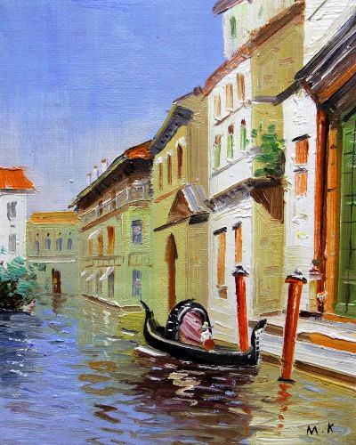 Картина "В Венеции" Цена: 5600 руб. Размер: 20 x 25 см.