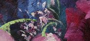 Картина "Ваза с тюльпаны" Цена: 10300 руб. Размер: 60 x 60 см. Увеличенный фрагмент.