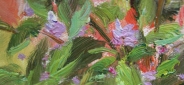 Картина "Яркие краски" Цена: 6500 руб. Размер: 40 x 50 см. Увеличенный фрагмент.