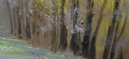 Картина "Зима" Цена: 9700 руб. Размер: 70 x 50 см. Увеличенный фрагмент.