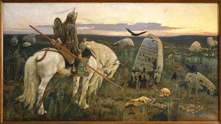 В каких музеях находятся картины Васнецова
