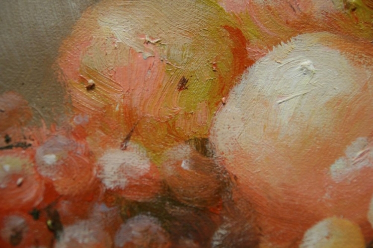 Картина "C арбузом" Цена: 8500 руб. Размер: 50 x 60 см. Увеличенный фрагмент.