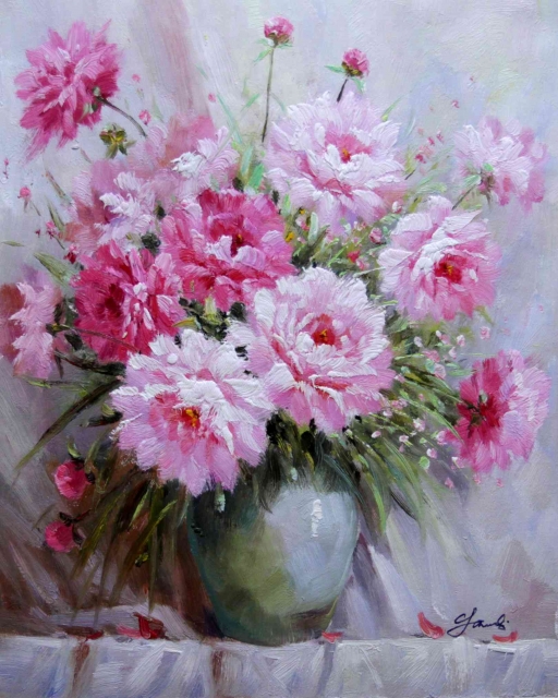Картина "Букет цветов" Цена: 5800 руб. Размер: 40 x 50 см.
