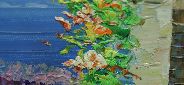 Картина "На южном  море" Цена: 6000 руб. Размер: 70 x 50 см. Увеличенный фрагмент.