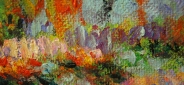 "Сад художника в Живерни" - Клод Моне Цена: 8000 руб. Размер: 60 x 50 см. Увеличенный фрагмент.