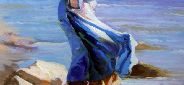 Картина "Чудное море" Цена: 14500 руб. Размер: 90 x 60 см.