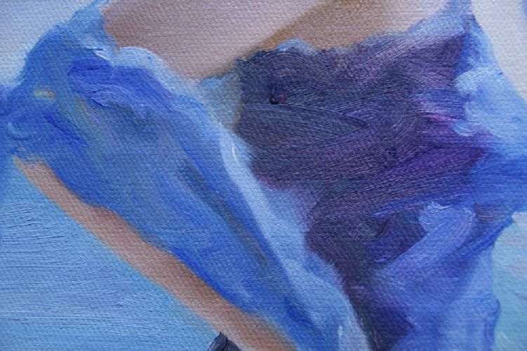Картина "Чудное море" Цена: 14500 руб. Размер: 90 x 60 см. Увеличенный фрагмент.