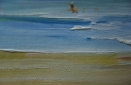 Картина "Крымский пляж" Цена: 6900 руб. Размер: 90 x 60 см. Увеличенный фрагмент.