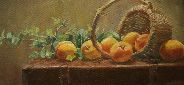 Картина "Натюрморт с персиками" Цена: 9200 руб. Размер: 40 x 30 см.