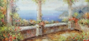 Картина "Балкон" Цена: 12000 руб. Размер: 120 x 60 см.